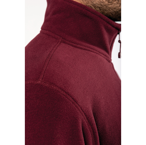 Chaqueta micropolar con cremallera hombre