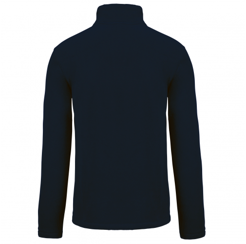 navy Chaqueta micropolar con cremallera hombre