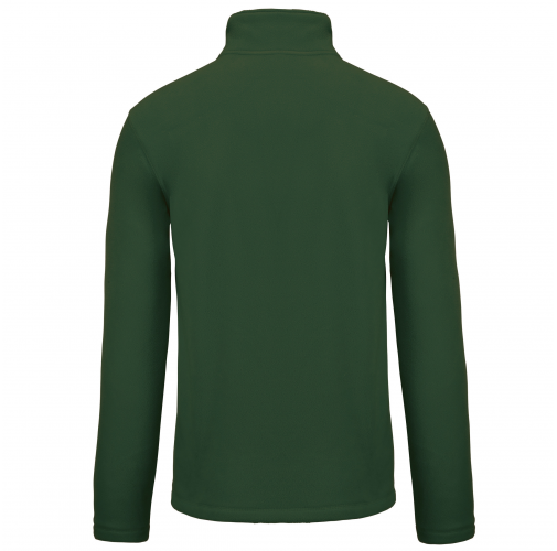 forest green Chaqueta micropolar con cremallera hombre