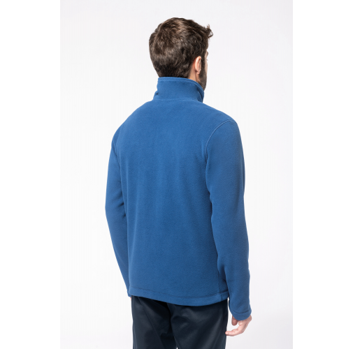 Chaqueta micropolar con cremallera hombre