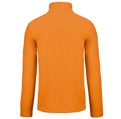orange Chaqueta micropolar con cremallera hombre