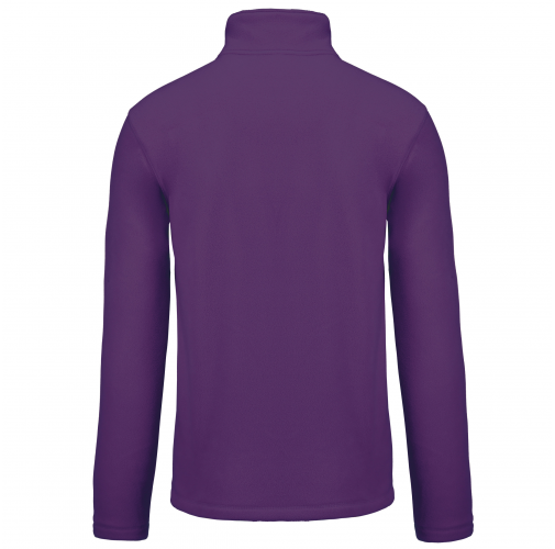 purple Chaqueta micropolar con cremallera hombre