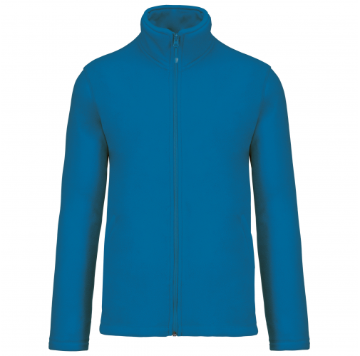 tropical blue Chaqueta micropolar con cremallera hombre