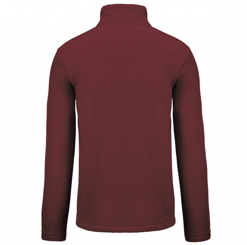wine Chaqueta micropolar con cremallera hombre