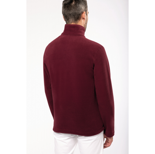 Chaqueta micropolar con cremallera hombre