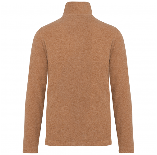camel heather Chaqueta micropolar con cremallera hombre