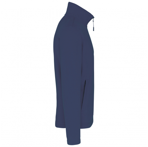 deep blue Chaqueta micropolar con cremallera hombre