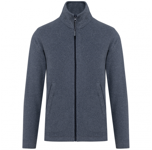 french navy heather Chaqueta micropolar con cremallera hombre