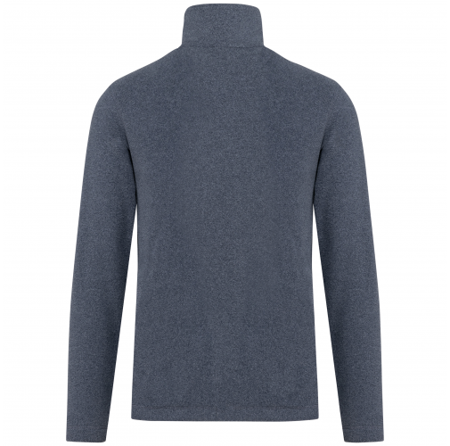 french navy heather Chaqueta micropolar con cremallera hombre