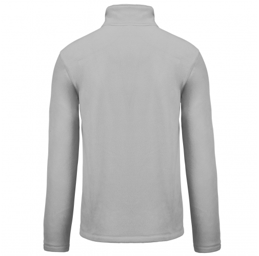 snow grey Chaqueta micropolar con cremallera hombre