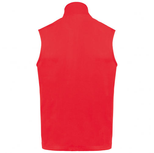 red Chaleco micropolar ecorresponsable - Unisex