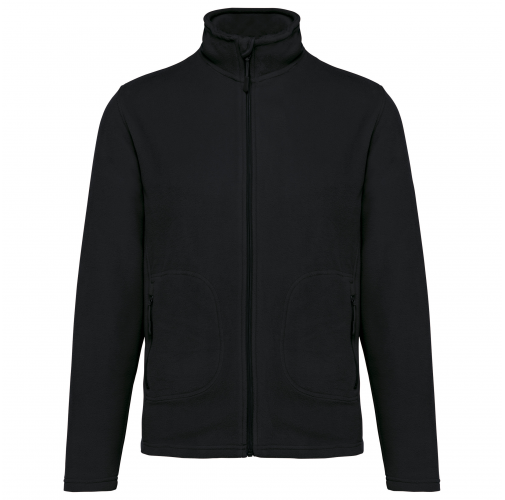 black Chaqueta micropolar ecorresponsable - Unisex