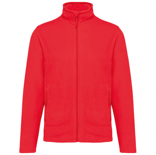 red Chaqueta micropolar ecorresponsable - Unisex