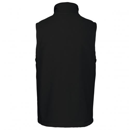 black Chaleco micropolar hombre
