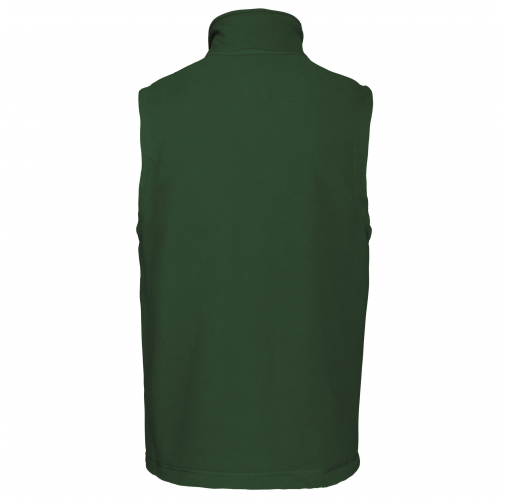 forest green Chaleco micropolar hombre