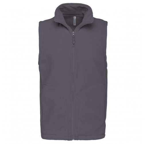 convoy grey Chaleco micropolar hombre
