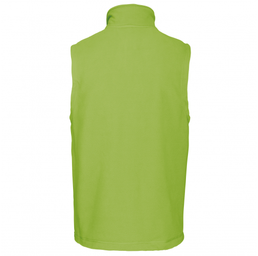 lime Chaleco micropolar hombre