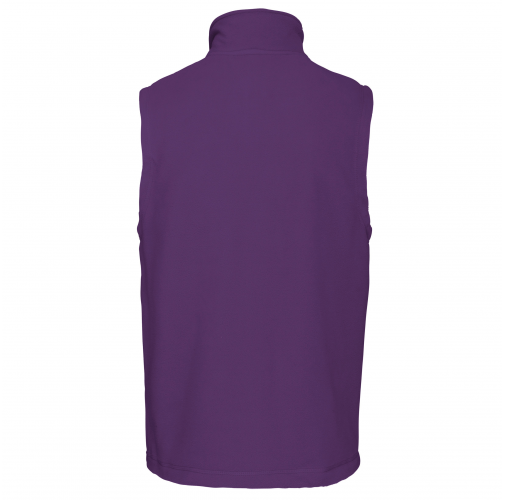 purple Chaleco micropolar hombre