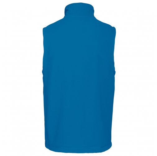 tropical blue Chaleco micropolar hombre