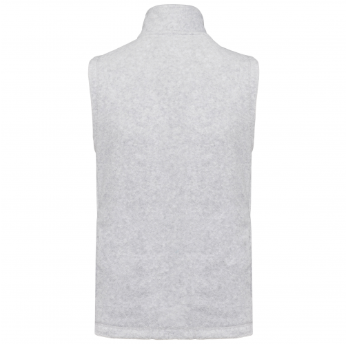 ash heather Chaleco micropolar hombre