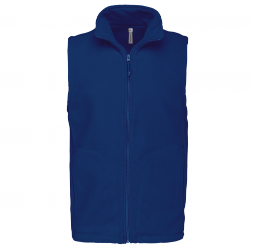 true indigo Chaleco micropolar hombre