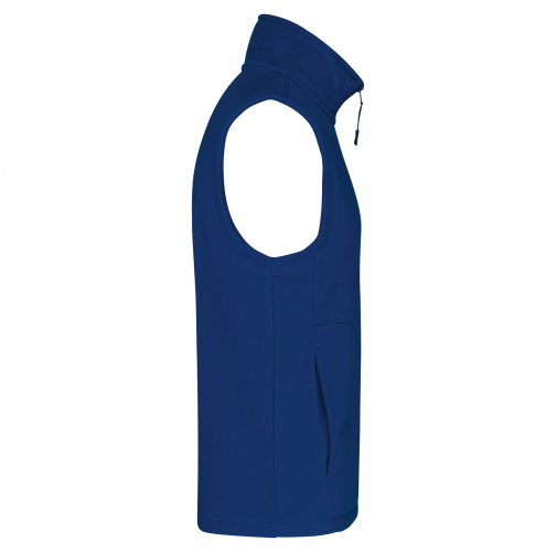 true indigo Chaleco micropolar hombre