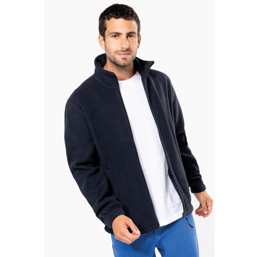 Chaqueta polar ajustable con puños elásticos
