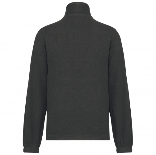 dark grey Chaqueta polar ajustable con puños elásticos