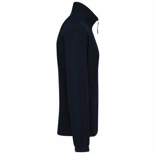 navy Chaqueta polar ajustable con puños elásticos