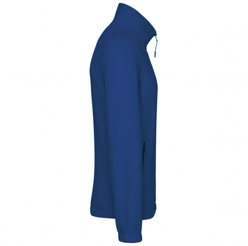 royal blue Chaqueta polar ajustable con puños elásticos