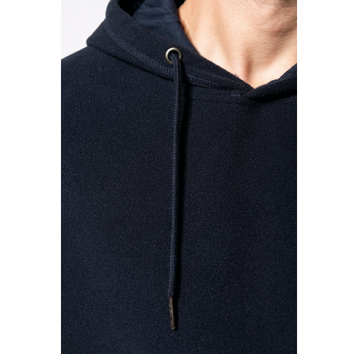 Sudadera oversize con capucha - micropolar reciclado - Unisex