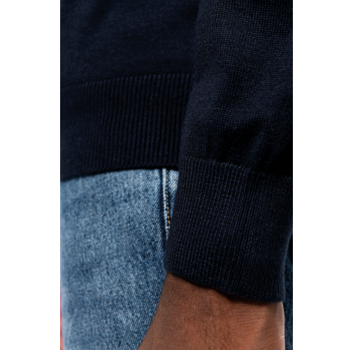Chaqueta de punto con cremallera hombre