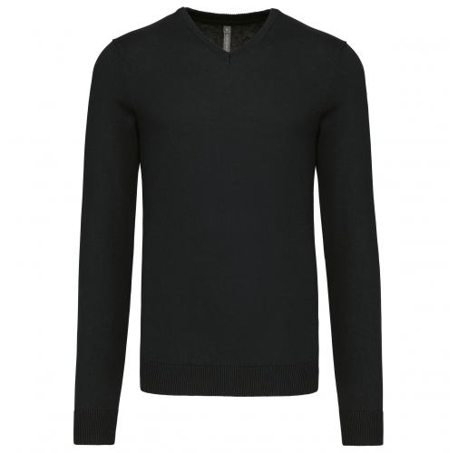 Jersey cuello de pico hombre