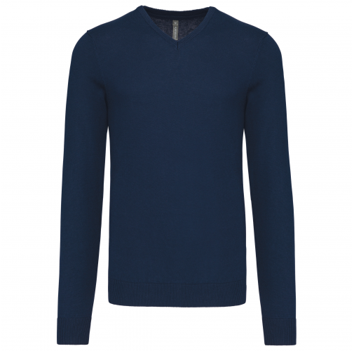 Jersey cuello de pico hombre