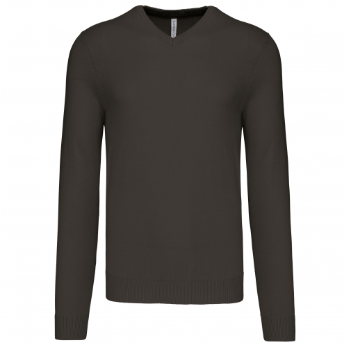 Jersey cuello de pico hombre