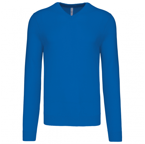 Jersey cuello de pico hombre