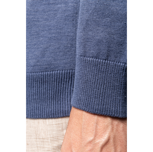 Jersey cuello de pico hombre