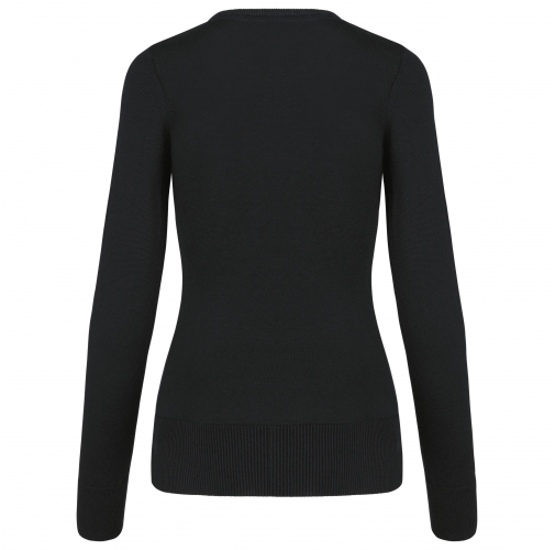 Jersey cuello de pico mujer