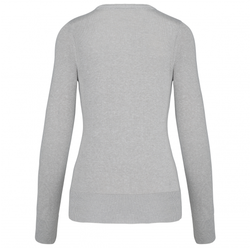 Jersey cuello de pico mujer