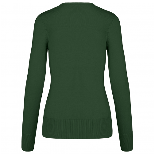 Jersey cuello de pico mujer