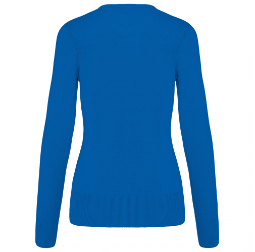 Jersey cuello de pico mujer