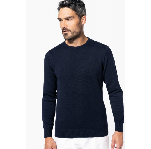 JERSEY CUELLO REDONDO MANGA LARGA HOMBRE