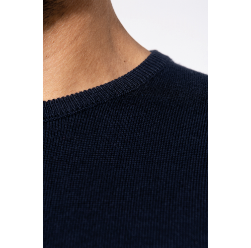 Jersey cuello redondo manga larga hombre