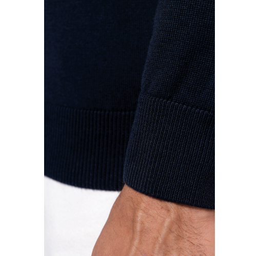 Jersey cuello redondo manga larga hombre