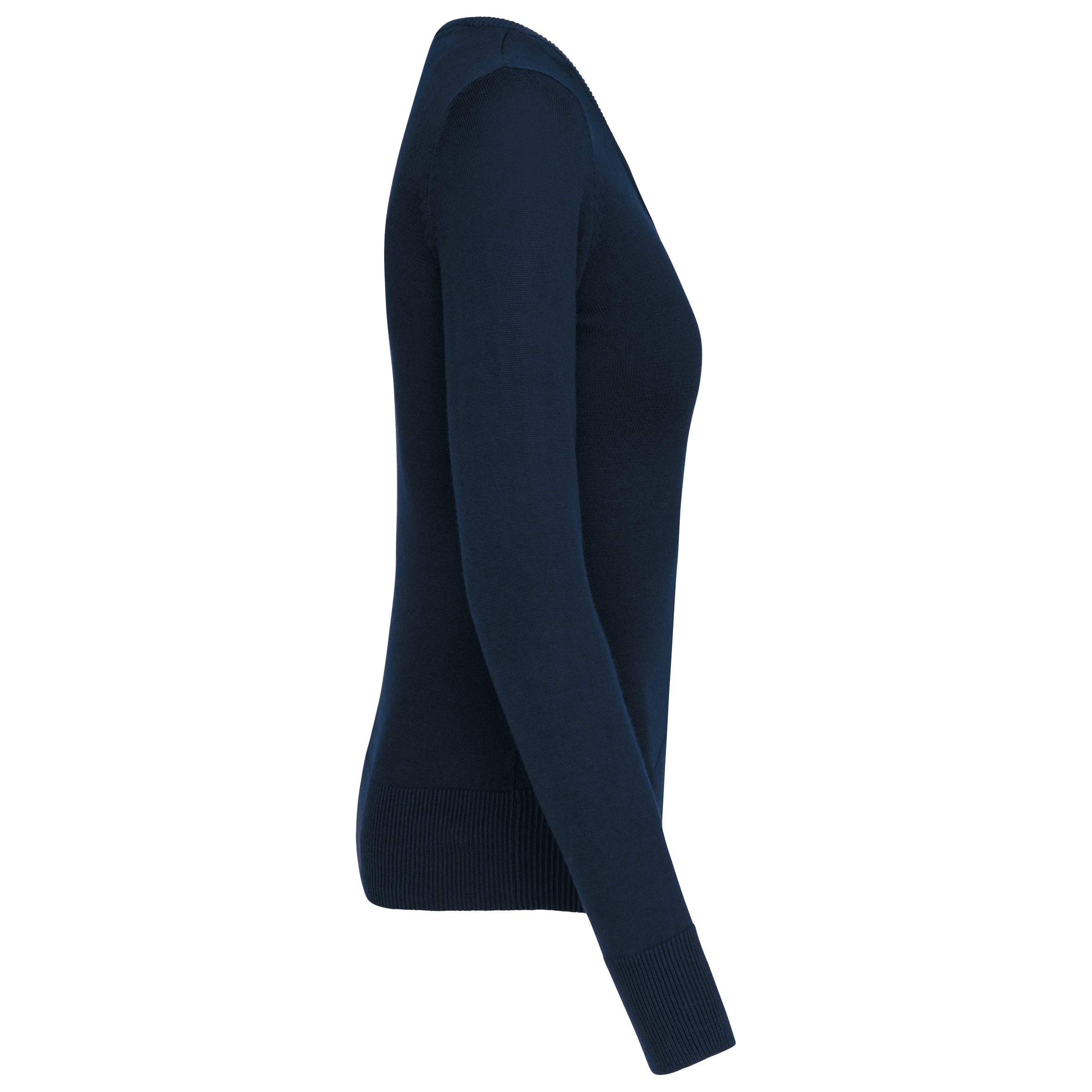 Jersey cuello redondo manga larga mujer