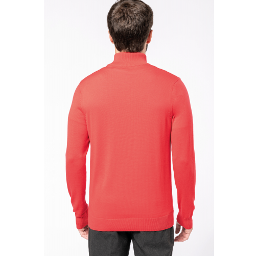 Jersey 1/4 cremallera hombre