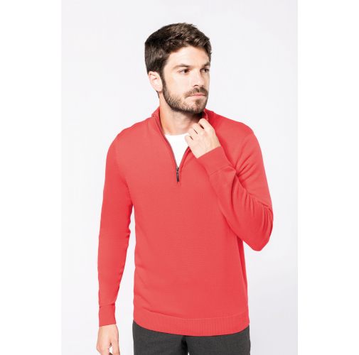 Jersey 1/4 cremallera hombre