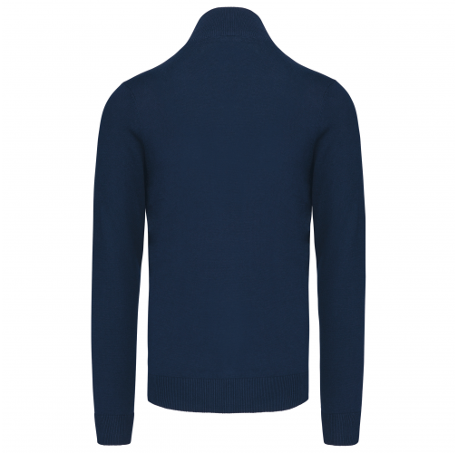 navy Jersey 1/4 cremallera hombre