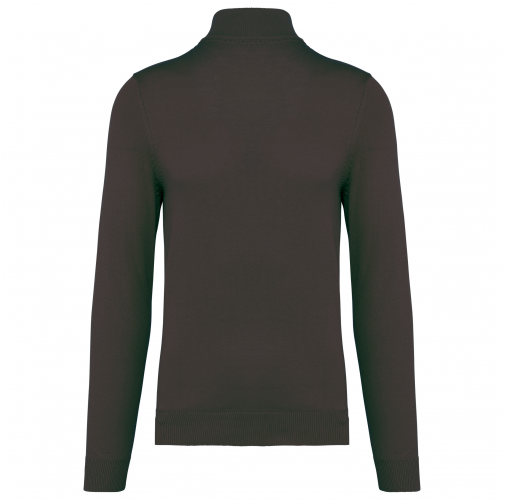 dark grey Jersey 1/4 cremallera hombre