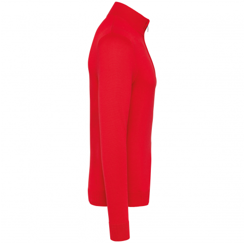 red Jersey 1/4 cremallera hombre